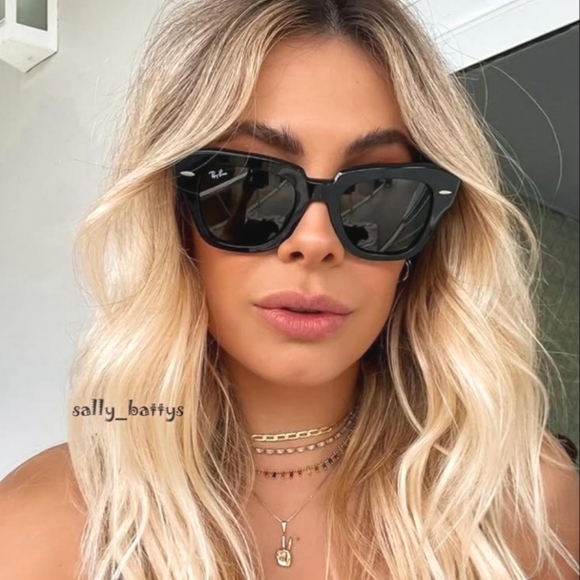 RayBan (Store Display) State Street Black RB2186 - Picture 15 of 17